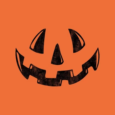 Men's Pumpkin Face T-Shirt - Orange 4 Men's Pumpkin Face T-Shirt - Orange - Image 2