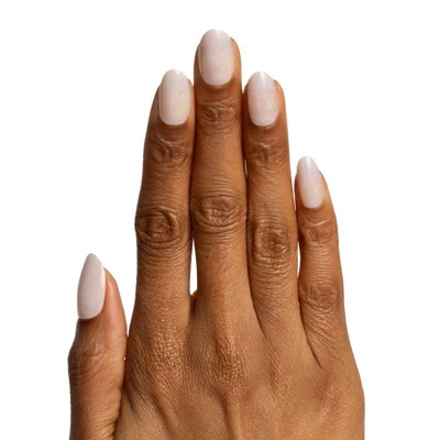 Olive & June Press-On Fake Nails - Minimalist - Milky Microglitter - M Oval - 42ct 5 Olive & June Press-On Fake Nails - Minimalist - Milky Microglitter - M Oval - 42ct - Image 3