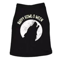 Dog Shirt Happy Howl-O-Ween Shirt Funny Halloween Wolf Tee For Family Pet - Crazy Dog Dog Shirt For Halloween Season -Target GUEST 57bc56ae f171 41c7 ab00 0235c75b2663