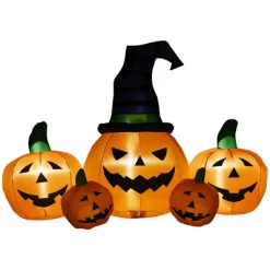LOVSON 73''Inflatable Halloween Decorations: 5 Pumpkins Inflatable Outdoor Garden Display, Waterproof -Target GUEST 57f45eab ffa7 41a7 ad78 2edb86715726