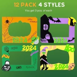 4E’s Novelty Halloween Picture Frame Craft Kit For Kids – 12 Pcs 2024 Dated Foam Photo Frames, DIY Photo Frame For Kids, Fall Craft For Kids -Target GUEST 580389d5 eb44 456b a4aa c6881985a0c0