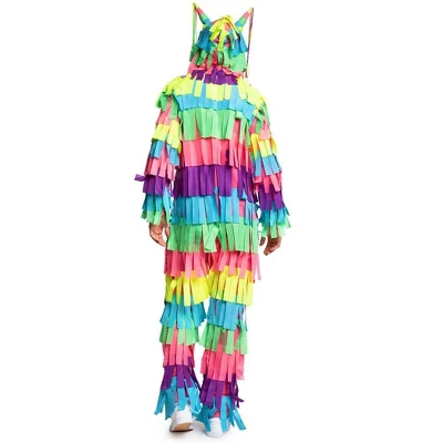 Tipsy Elves Men's Pinata Halloween Costume - Rainbow Colored Funny Halloween Costume Jumpsuit 3 Tipsy Elves Men's Pinata Halloween Costume - Rainbow Colored Funny Halloween Costume Jumpsuit