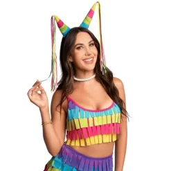 Tipsy Elves Pinata Halloween Costume For Women - Cute And Easy Adult Halloween Bodysuit Costume