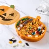 Cook With Color Figural Pumpkin Halloween Snackle Box Food Storage Container -Target GUEST 5be4693e f0ba 4846 89a1 a20cee807a83