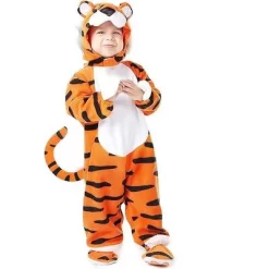 Joyfy Baby Halloween Costume Tiger Jumpsuit With Tail, Toddler One Piece Animal Suit With Hat For Halloween Dress Up Party -Target GUEST 5ce7f16c 74b3 458e 92e9 570ecb054682