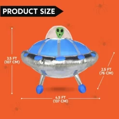 Joyfy 4.5 FT Halloween Inflatable Outdoor Decorations, Inflatable Alien UFO With Color Changing LEDs For Halloween Window Yard Garden Lawn Decoration -Target GUEST 5e8ac822 60c4 4199 af12 8b54701daabe