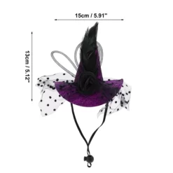 Unique Bargains Halloween Pet Headwear 5.12"x5.91" Purple 1 Pc -Target GUEST 602802be 582d 40f1 bce4 4bb328b9fb91