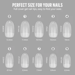 YEVYO Round Matte Nail Tips Full Cover On Fake Nails - 500 PCS 12 YEVYO Round Matte Nail Tips Full Cover On Fake Nails - 500 PCS -Target GUEST 607e1e41 28cd 4877 9ed9 a9b1147857fd