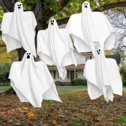 Joyfy 5 Pcs Halloween 27.5'' Hanging Ghost Decoration,Halloween Decor,Front Yard Patio Lawn Garden Outdoor And Holiday Porch Haunted House Tree Décor 19 Joyfy 5 Pcs Halloween 27.5'' Hanging Ghost Decoration,Halloween Decor,Front Yard Patio Lawn Garden Outdoor And Holiday Porch Haunted House Tree Décor -Target GUEST 6170d1c4 9fac 4b58 b40d e0520d31062f