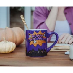 Silver Buffalo Sanrio Hello Kitty "Happy Halloween" Ceramic Glitter Mug | Holds 14 Ounces -Target GUEST 63df5fd3 c412 4ae2 9b10 814d6be29aaf