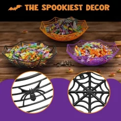 Joyfy 5pcs Halloween Plastic Spider Web Bowls Candy Basket, Candy Bowl Tableware Decorations, Halloween Candy Dish Trick Or Treat Party Supplies -Target GUEST 64f6f87a a0d0 4566 ab43 863021b7edab