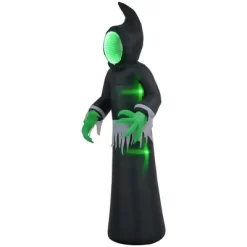 Whisen Inflatable Halloween Decoration Mirror Face Ghost, Blow Up Outdoor LED Yard Display, Waterproof - Black -Target GUEST 653806bf a31a 4279 a9e1 4319785471bf