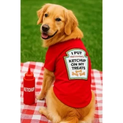 Parisian Pet 'Ketchup Licker' Halloween Dog Costume - Fun Red Outfit For Dogs & Cats -Target GUEST 672c74e4 84ea 46a0 a471 e824344fc0cd