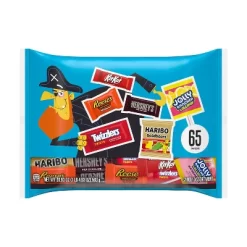 HERSHEY'S Chocolate And Sweets Assorted Halloween Candy Miniatures - 20.93oz/65pc