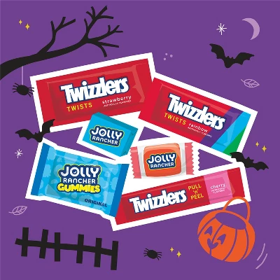 Twizzlers, Jolly Rancher Sweets Assorted Halloween Candy - 100.46oz/365pc 6 Twizzlers, Jolly Rancher Sweets Assorted Halloween Candy - 100.46oz/365pc - Image 4