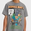 Minecraft Boys' Halloween Trick Or Treat Short Sleeve Graphic T-Shirt - Gray -Target GUEST 6a30a68b ce8f 4a69 b2f7 22f6c7555648