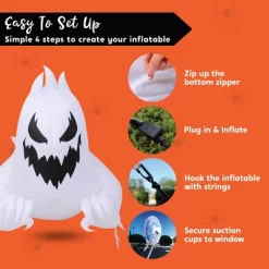 Joyfy 4.5 FT Tall Halloween Inflatable Outdoor Decoration, Inflatable Scary Ghost With Rotating LED For Halloween Window Yard Lawn Outdoor Decoration 17 Joyfy 4.5 FT Tall Halloween Inflatable Outdoor Decoration, Inflatable Scary Ghost With Rotating LED For Halloween Window Yard Lawn Outdoor Decoration -Target GUEST 6d0b3006 458f 4c7b 909c ad62b7941778