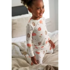 Carter's Just One You® Toddler 2pc Short Sleeve Comfy Soft Pumpkins Pajama Set - Cream -Target GUEST 6f8909d6 e225 4b92 a08d 47d1d10fb12c