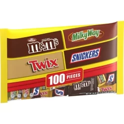 Mars M&M's, Twix, Snickers, Milky Way Halloween Chocolate Variety Pack - 34.44oz/100ct -Target GUEST 704e3df6 44f9 44d3 8b57 84050a2c72bf