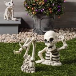 9.5" Pig Skeleton Halloween Decorative Prop - Hyde And EEK! Boutique™