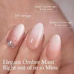 BTArtboxnails XCOATTIPS® Ombré - Short Almond -Target GUEST 712272f9 4bcd 4e90 afe3 6d7d6c8f83ca