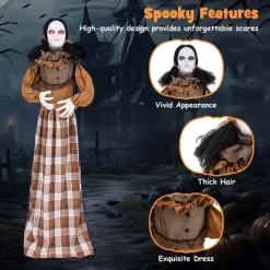 Costway Halloween Animatronics With Red Light Up Eyes Motion & Sound Activated -Target GUEST 732b1982 05dd 49d4 95cd ee4186e911c8