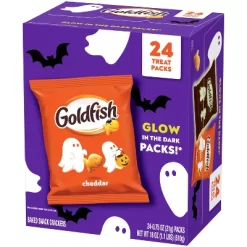 Pepperidge Farm Goldfish Halloween Edition Cheddar Crackers Snack Packs Multipack Box - 18oz/24ct -Target GUEST 7400ec63 acc7 490b 93e7 b88c3ff17211