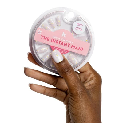 Olive & June Press-On Fake Nails - S Round - Daisy Chain 4 Olive & June Press-On Fake Nails - S Round - Daisy Chain - Image 2