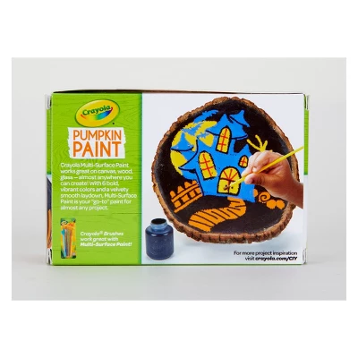 Crayola 6ct 2oz Pumpkin Paint Classic Colors 4 Crayola 6ct 2oz Pumpkin Paint Classic Colors - Image 2