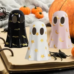 Halloween Decorations Indoor, Set Of 3 Ceramic Ghosts With Witch Hats, Cute Spooky Halloween Ghost Figurines For Mantel, Shelf & Tabletop Decor -Target GUEST 757c617c 6945 4bcd 9a5e cb90f2f86db3