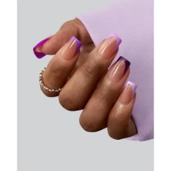 BTArtboxnails XCOATTIP® Press-On Nails - Purple Pastel French - Square Nails -160ct -Target GUEST 757dca56 ecad 47cf 9609 636375351ee9
