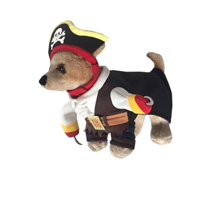Pet Life 'Captain Snuggles' Pirate Uniform Dog Costume 4 Pet Life 'Captain Snuggles' Pirate Uniform Dog Costume - Image 2