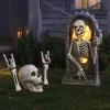 2pk 23" Rocker Skeleton Hands Halloween Yard Stakes - Hyde And EEK! Boutique™: Scene Props, No Battery