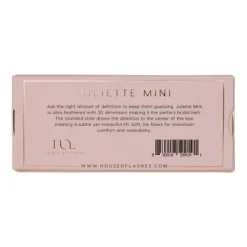 House Of Lashes Juliette Mini Soft Volume 100% Cruelty-Free Faux Mink Fibers False Eyelashes - 1pr