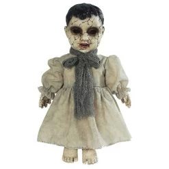 16" Animated Forgotten Doll On Hanging Display Card