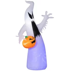 5.9' Halloween Inflatable Outdoor Decoration Ghost With Pumpkin, Blow Up LED Yard Decor For Garden, Lawn, Party, Holiday, Waterproof, Purple -Target GUEST 78684a23 819a 4ad8 8457 232c8f06e090