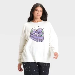 Women's Halloween Fleece Pajama Sweatshirt - Hyde And EEK! Boutique™ -Target GUEST 7a723f47 d893 4f70 a09b 57d24b36aa18