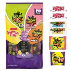SOUR PATCH KIDS Candy Halloween Variety Pack - 69.4oz/190ct