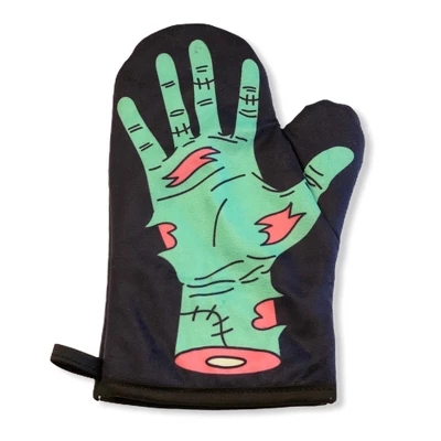 Zombie Hand Oven Mitt Funny Halloween Undead Graphic Novelty Kitchen Accessories - Crazy Dog Bakeware For Halloween Season 3 Zombie Hand Oven Mitt Funny Halloween Undead Graphic Novelty Kitchen Accessories - Crazy Dog Bakeware For Halloween Season