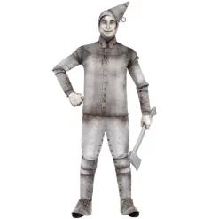 HalloweenCostumes.com Adult Silver Tin Man Halloween Costume Shirt, Pants, Gloves, Boot Covers, Hood -Target GUEST 7f8b87e3 14fc 4fab b81a 23cbaed56e6e