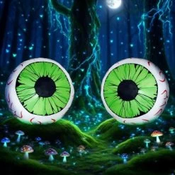 Joyfy 2 Packs Halloween Inflatables Outdoor Decorations, 3 FT Huge Eyeballs Inflatable For Halloween Party Indoor Outdoor Garden Lawn Yard Decoration -Target GUEST 824c4db1 085e 4cb2 884d f7beba2e129e