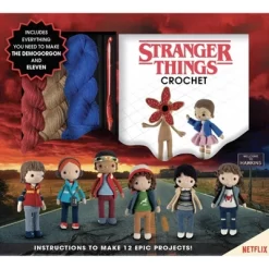 Stranger Things Crochet - By Editors Of Thunder Bay Press (Hardcover)