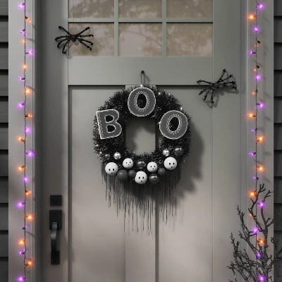 100ct LED Halloween Indoor Outdoor Miniature String Lights Orange/Purple/Black - Hyde And EEK! Boutique™ 3 100ct LED Halloween Indoor Outdoor Miniature String Lights Orange/Purple/Black - Hyde And EEK! Boutique™