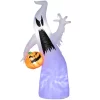 5.9' Halloween Inflatable Outdoor Decoration Ghost With Pumpkin, Blow Up LED Yard Decor For Garden, Lawn, Party, Holiday, Waterproof, Purple -Target GUEST 86dcdd70 e059 4b5d b58d 2bfd00bdc9f3