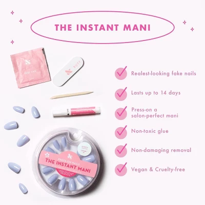 Olive & June Press-On Fake Nails - S Round - Daisy Chain 5 Olive & June Press-On Fake Nails - S Round - Daisy Chain - Image 3