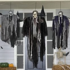 Joyfy 3 Pack Halloween Hanging Ghosts, Hanging Skeleton Grim Reapers For Halloween Outdoor Decorations, Indoor Outdoor Hanging Ghost Decorations -Target GUEST 87766e94 c1de 42e8 971f ee0f361f9d07