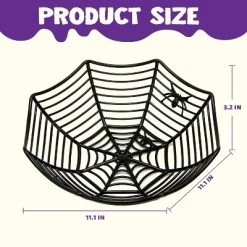 Joyfy 5pcs Halloween Plastic Spider Web Bowls Candy Basket, Candy Bowl Tableware Decorations, Halloween Candy Dish Trick Or Treat Party Supplies -Target GUEST 8830c1cf 03c6 4e43 a2b7 f537bf39f715