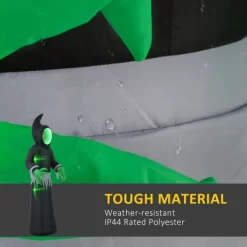 Whisen Inflatable Halloween Decoration Mirror Face Ghost, Blow Up Outdoor LED Yard Display, Waterproof - Black -Target GUEST 886150e7 004b 4899 ab17 13f62c720f4a