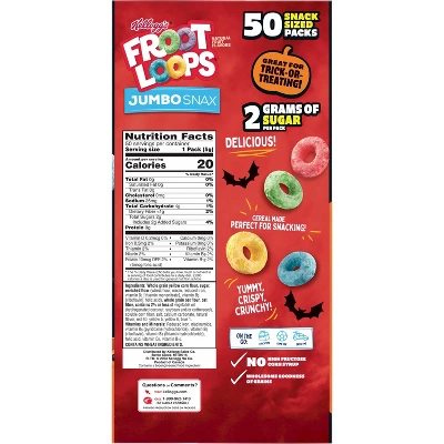 Froot Loops Halloween Jumbo Snax - 11.01oz 7 Froot Loops Halloween Jumbo Snax - 11.01oz - Image 5