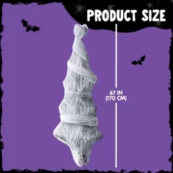 Joyfy 72" Life Size Hanging Cocoon Corpses Props, Halloween Decorations Outdoor For Graveyard Halloween Haunted House, Hanging Skeleton Decorations -Target GUEST 8e8f2f65 79bd 4aba b751 7f3a904bd791
